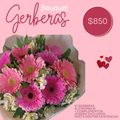 Bouquet gerberas